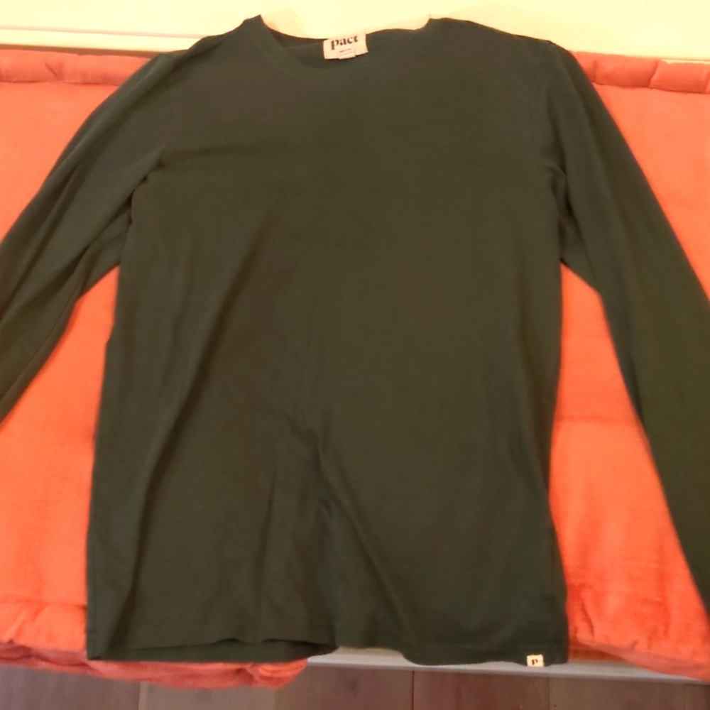 Organic Green Cotton Long Sleeve Shirt